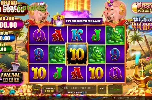 Οθόνη2. Piggy Prizes: Wish of Riches 2 Κουλοχέρης