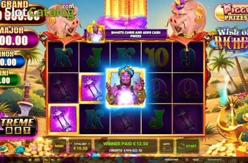 Οθόνη3. Piggy Prizes: Wish of Riches 2 Κουλοχέρης