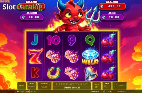 Οθόνη2. Flaming Devil Κουλοχέρης 