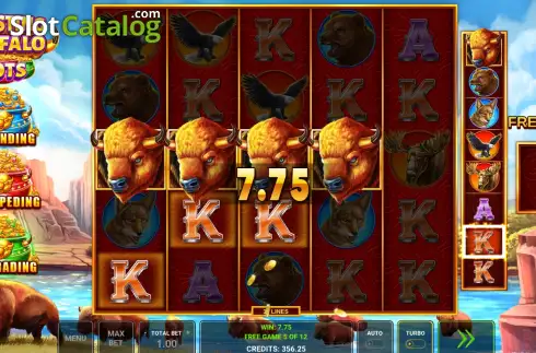 Οθόνη3. Bursting Buffalo Pots Κουλοχέρης