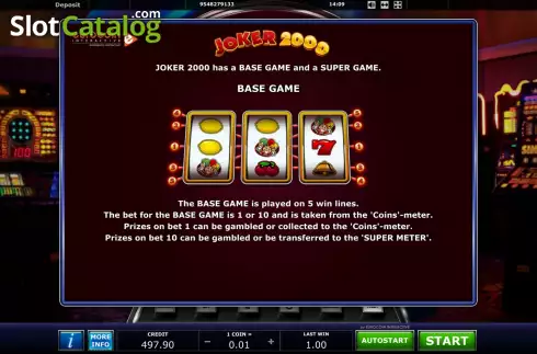 Οθόνη8. Joker 2000 Κουλοχέρης