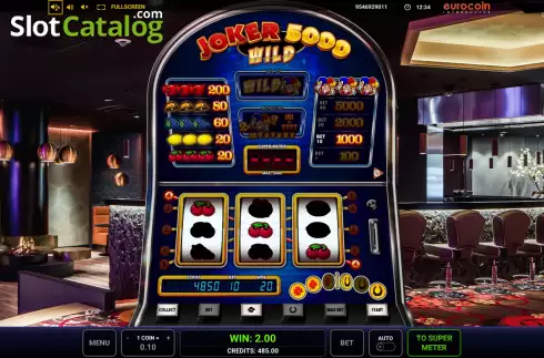 Οθόνη4. Joker 5000 Wild Κουλοχέρης 