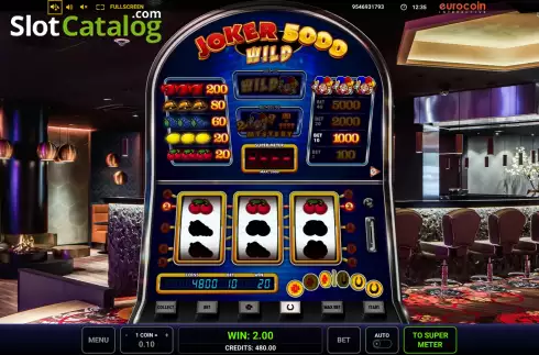 Οθόνη5. Joker 5000 Wild Κουλοχέρης 