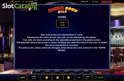 Οθόνη7. Joker 5000 Wild Κουλοχέρης 