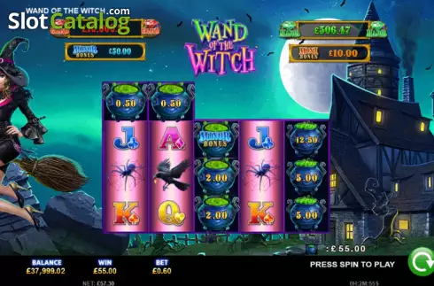 Οθόνη2. Wand Of The Witch Κουλοχέρης