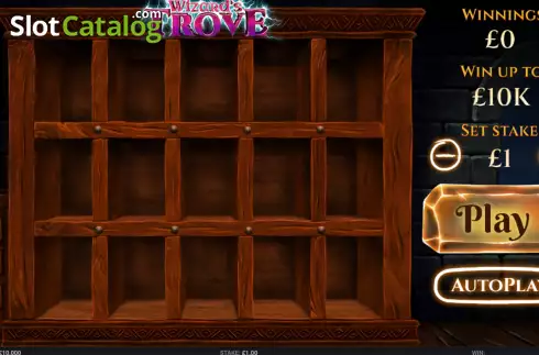 Οθόνη2. Wizard's Trove Κουλοχέρης