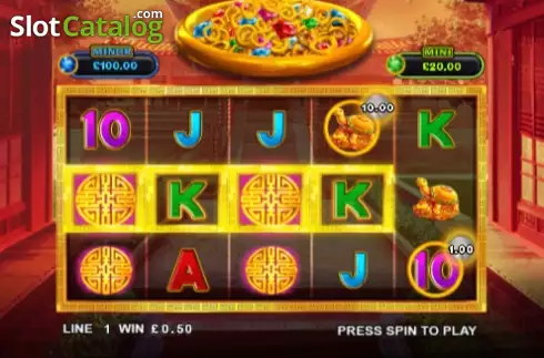 Οθόνη3. Jackpot Rings Cai Shen Shou Κουλοχέρης 