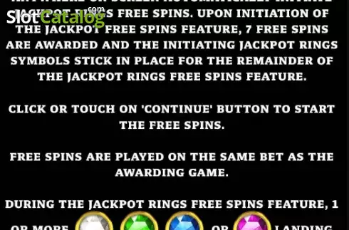 Οθόνη7. Jackpot Rings Cai Shen Shou Κουλοχέρης 
