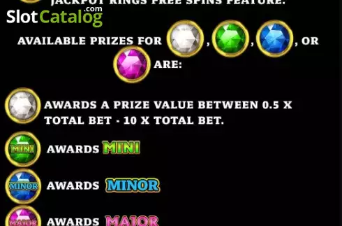 Οθόνη8. Jackpot Rings Cai Shen Shou Κουλοχέρης 
