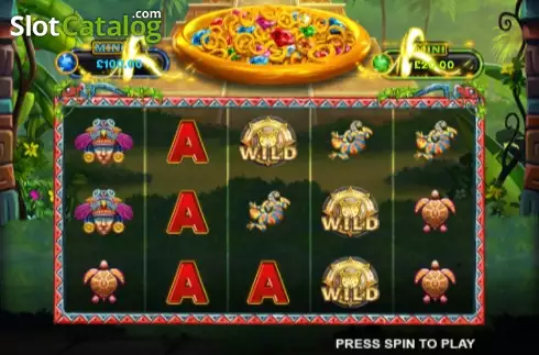 Οθόνη2. Jackpot Rings Mayan Mist Κουλοχέρης 