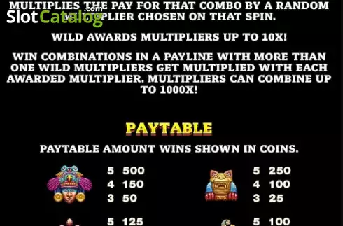Οθόνη5. Jackpot Rings Mayan Mist Κουλοχέρης 