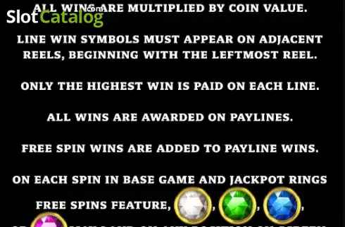 Οθόνη9. Jackpot Rings Mayan Mist Κουλοχέρης 