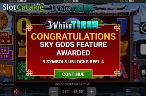 Οθόνη5. White Tiger (HITSqwad) Κουλοχέρης