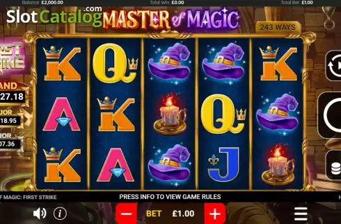 Οθόνη2. Master of Magic Κουλοχέρης