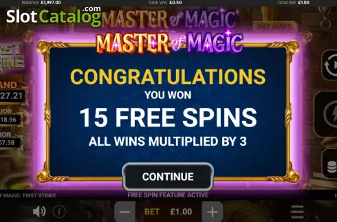 Οθόνη5. Master of Magic Κουλοχέρης