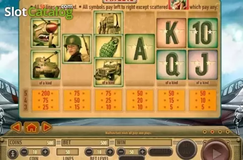 Οθόνη3. Bombs Away Κουλοχέρης
