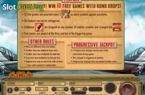 Οθόνη4. Bombs Away Κουλοχέρης