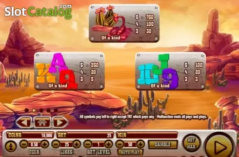 Οθόνη3. Coyote Crash Κουλοχέρης