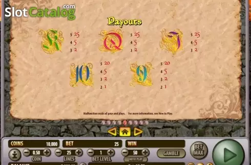 Οθόνη6. Dragon Castle Κουλοχέρης
