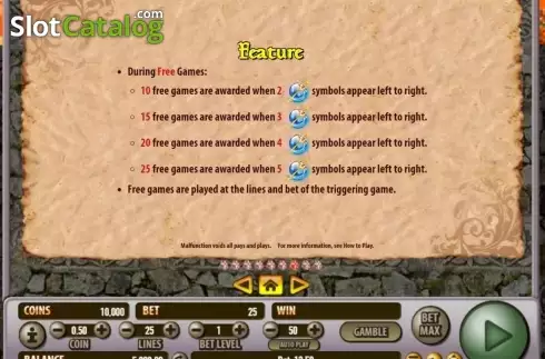 Οθόνη8. Dragon Castle Κουλοχέρης
