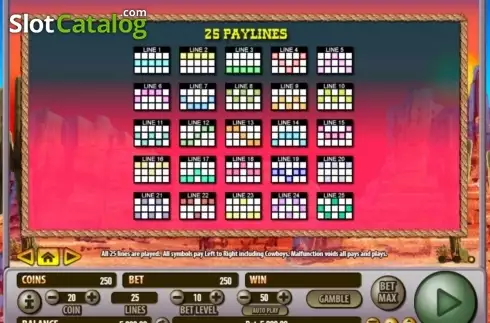 Οθόνη4. Frontier Fortunes Κουλοχέρης