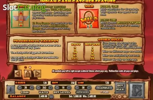 Οθόνη2. Indian Cash Catcher Κουλοχέρης 
