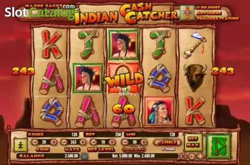 Οθόνη5. Indian Cash Catcher Κουλοχέρης 