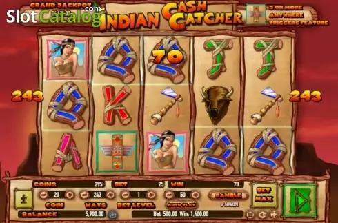 Οθόνη6. Indian Cash Catcher Κουλοχέρης 