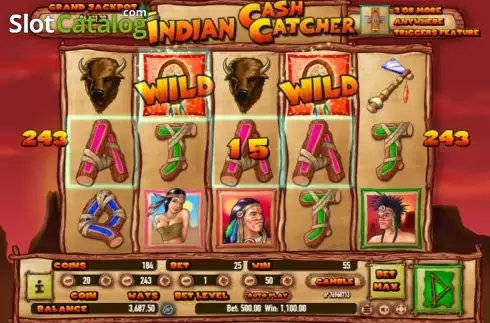 Οθόνη8. Indian Cash Catcher Κουλοχέρης 