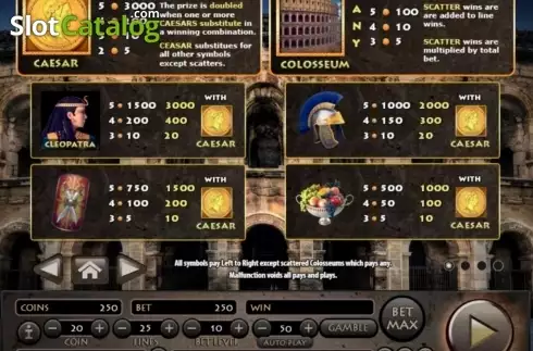 Οθόνη2. Roman Empire (Habanero Systems) Κουλοχέρης 