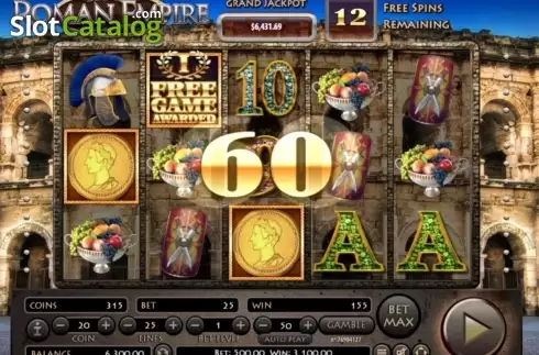 Οθόνη8. Roman Empire (Habanero Systems) Κουλοχέρης 