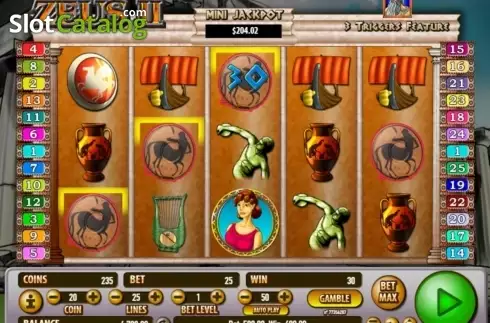 Οθόνη8. Zeus 2 (Habanero) Κουλοχέρης 