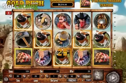 Οθόνη7. Gold Rush (Habanero Systems) Κουλοχέρης