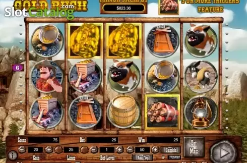Οθόνη8. Gold Rush (Habanero Systems) Κουλοχέρης