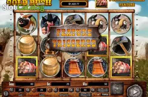 Οθόνη9. Gold Rush (Habanero Systems) Κουλοχέρης