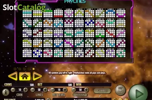 Οθόνη6. Galactic Cash (Habanero) Κουλοχέρης