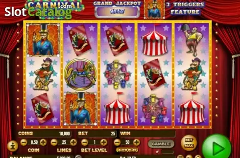 Οθόνη7. Carnival Cash Κουλοχέρης 