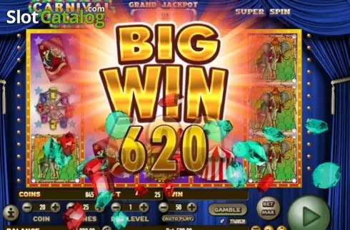 Οθόνη8. Carnival Cash Κουλοχέρης 