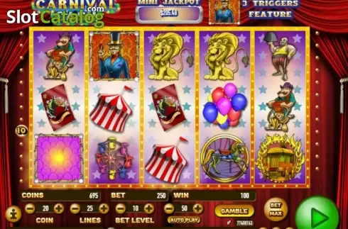 Οθόνη9. Carnival Cash Κουλοχέρης 