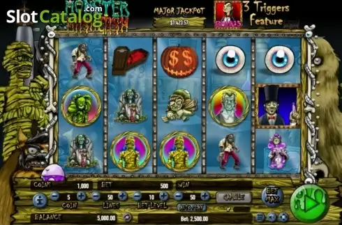 Οθόνη7. Monster Mash Cash Κουλοχέρης