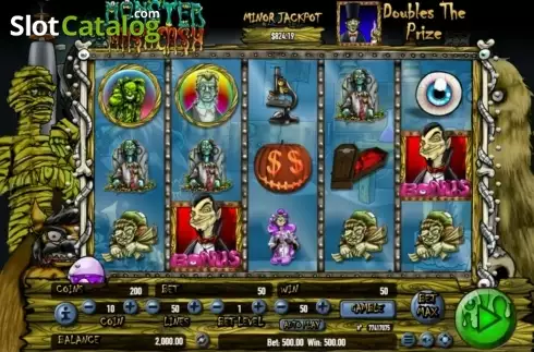 Οθόνη8. Monster Mash Cash Κουλοχέρης