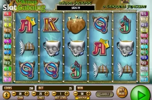Οθόνη5. Viking's Plunder Κουλοχέρης