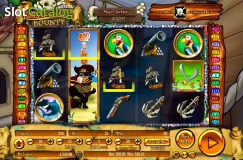 Οθόνη6. Blackbeard's Bounty (Habanero) Κουλοχέρης