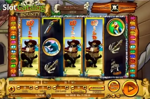 Οθόνη8. Blackbeard's Bounty (Habanero) Κουλοχέρης