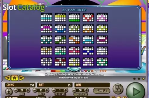Οθόνη4. Space Fortune (Habanero) Κουλοχέρης 