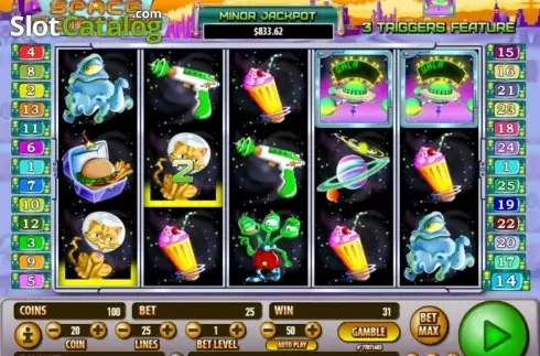 Οθόνη7. Space Fortune (Habanero) Κουλοχέρης 