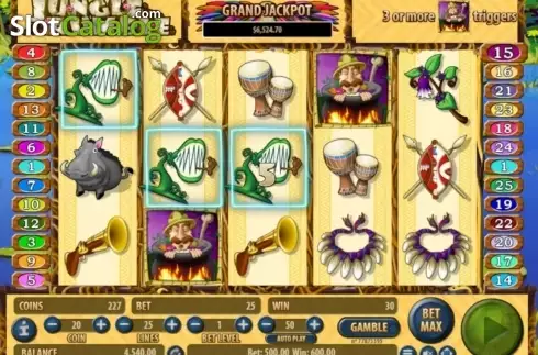 Οθόνη6. Jungle Rumble (Habanero) Κουλοχέρης