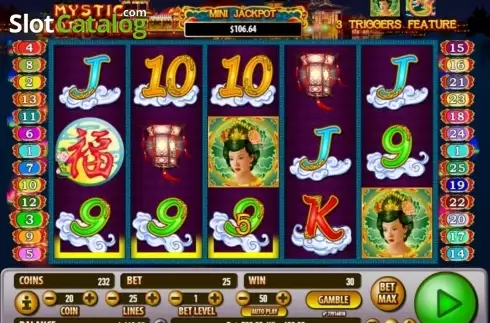 Οθόνη3. Mystic Fortune Κουλοχέρης