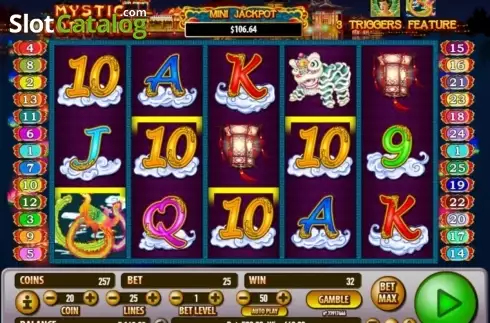 Οθόνη5. Mystic Fortune Κουλοχέρης
