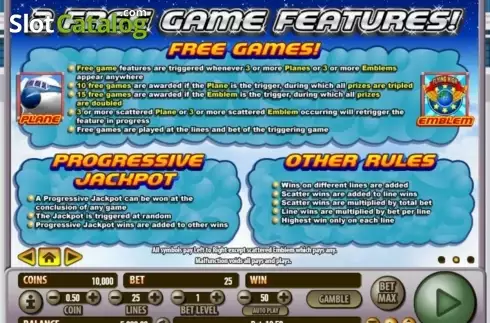Οθόνη3. Flying High Κουλοχέρης